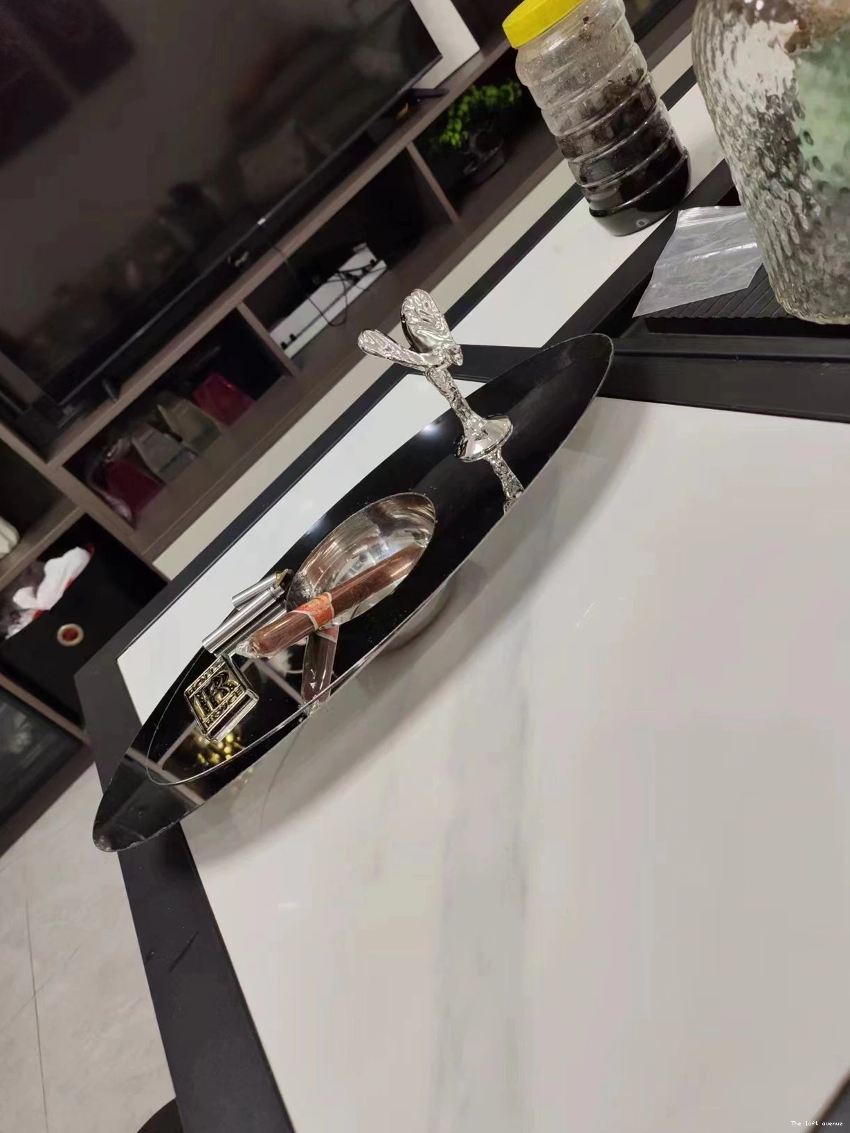 ASHTRAY ROLLS ROYCE CIGAR 0825